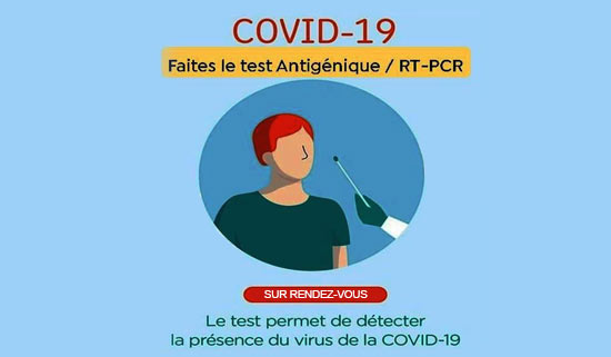 Test Antigénique / RT-PCR Décines